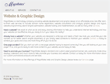 Tablet Screenshot of magnifisites.com